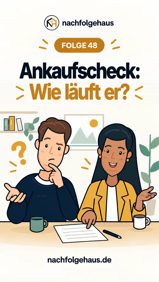 GmbH-Klartext Folge 48: Ankaufscheck – wie läuft er ab? GmbH kostenlos prüfen lassen